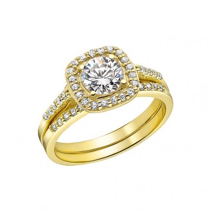 Δαχτυλίδι Χρυσό 14K (RI446 - RY167)